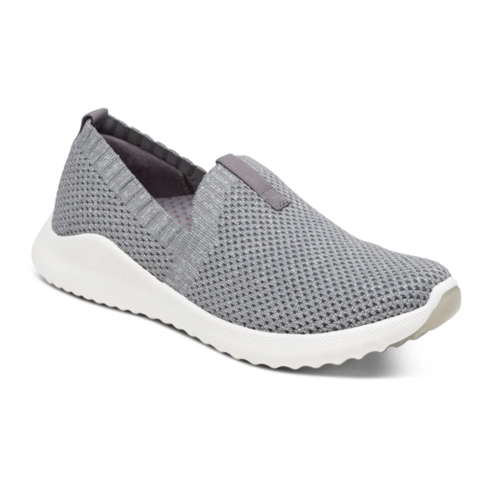 Aetrex Angie Slip On Sneaker (Women) - Grey