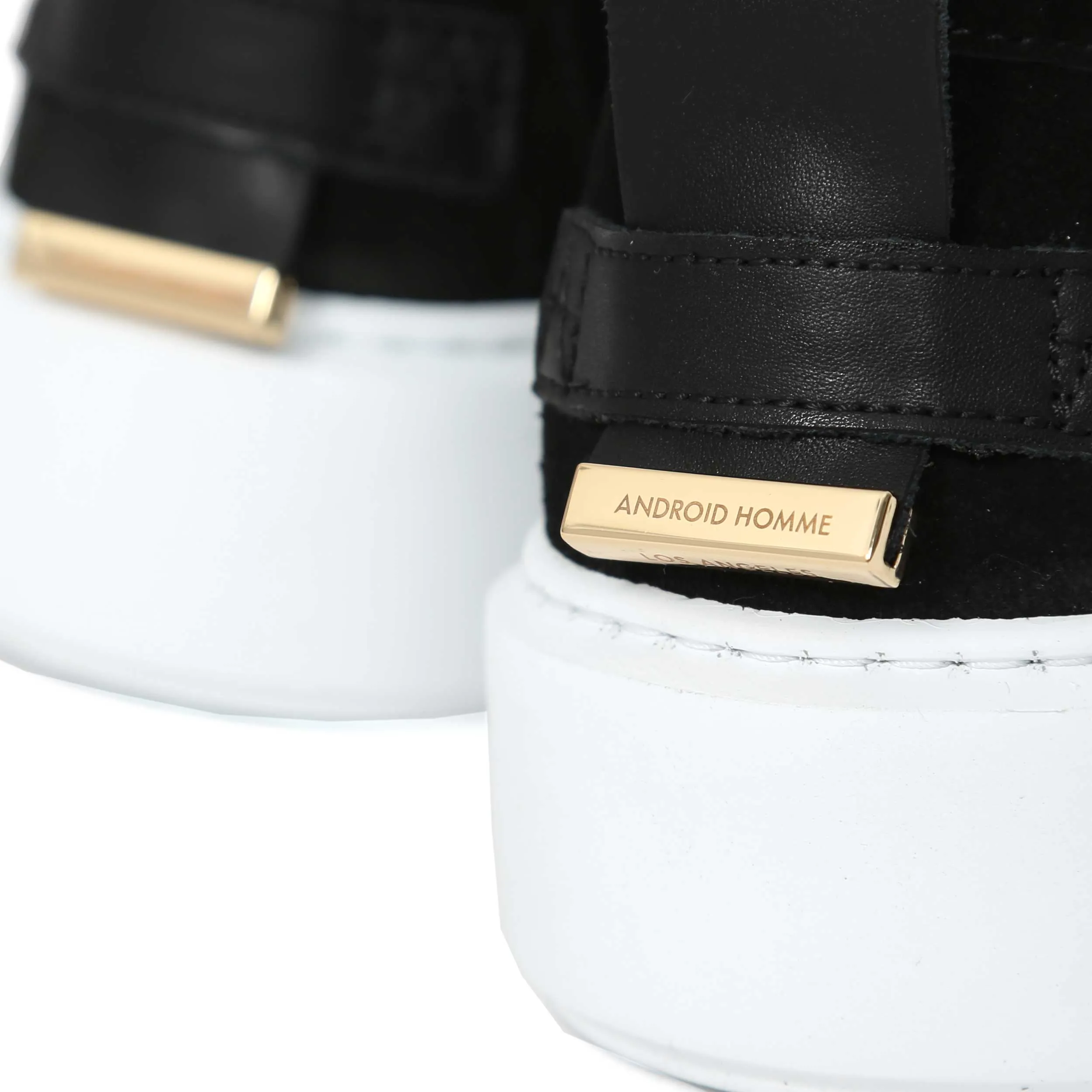 Android Homme Oversized Loafer in Black & White