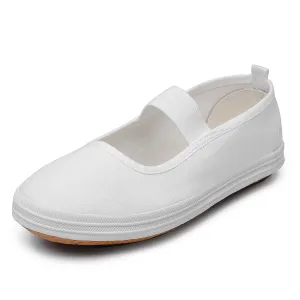 Baby Boys Girls Shoes Slip-on Casual Canvas Sneaker Ballerina Flats for Toddler/Little Kid