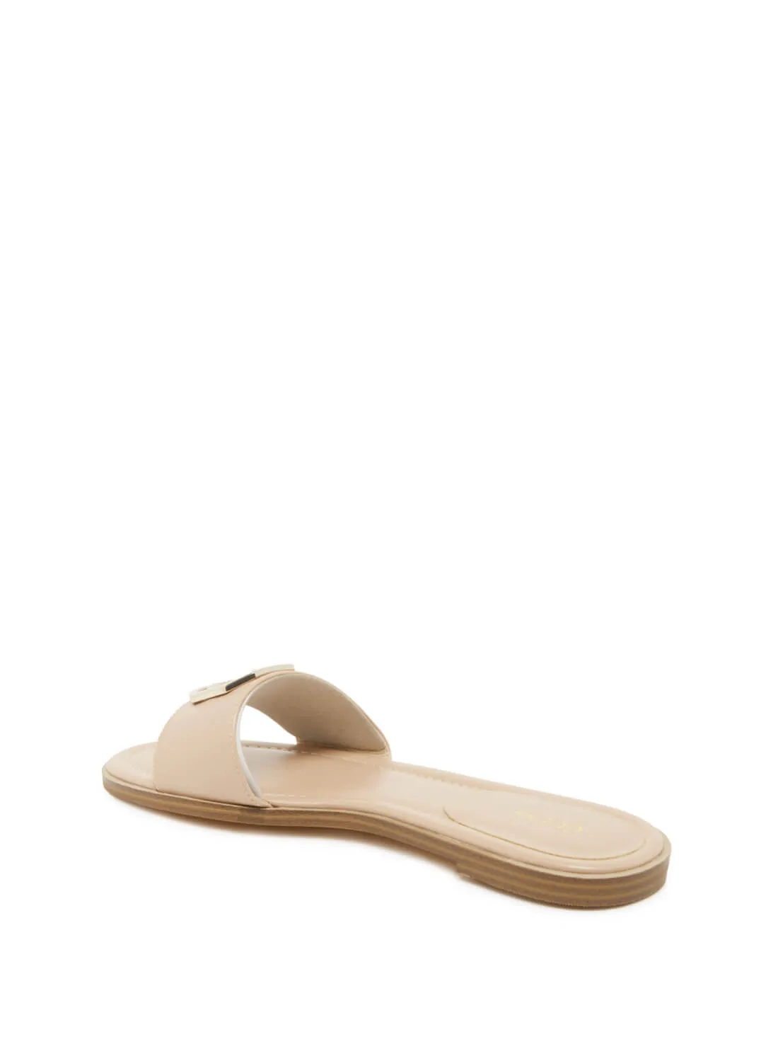 Beige Botali Quattro G Logo Slides