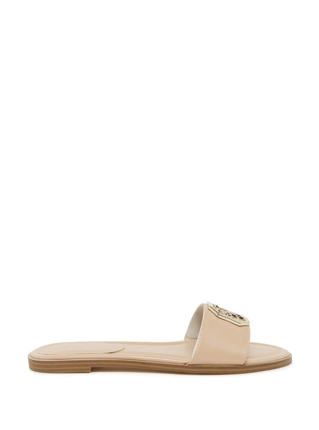 Beige Botali Quattro G Logo Slides