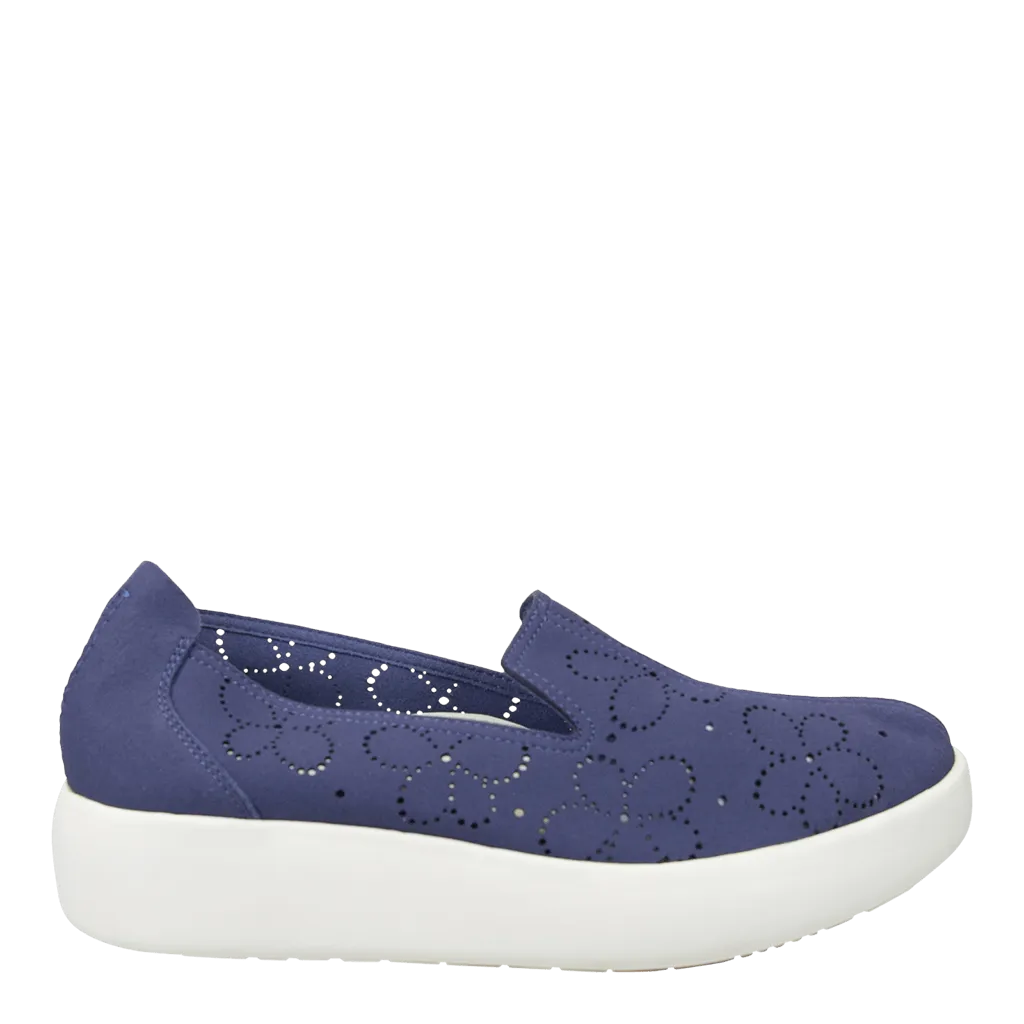 COEXIST in NAVY Platform Sneakers