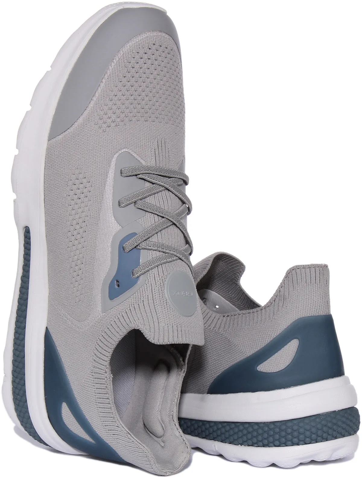 Geox U Spherica Active In Light Grey For Men