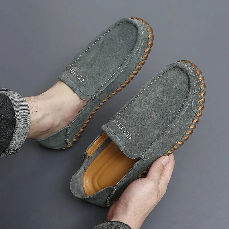 Giovanni Moretti Suede Loafers