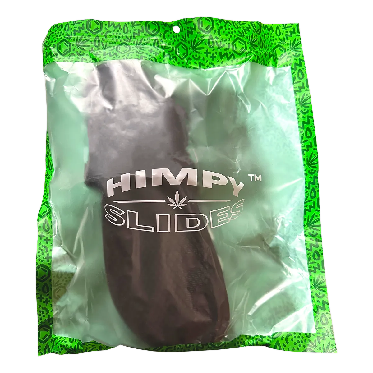 Himpy Slides - Mens Domina Black Sandal - 1 Pair Per Pack