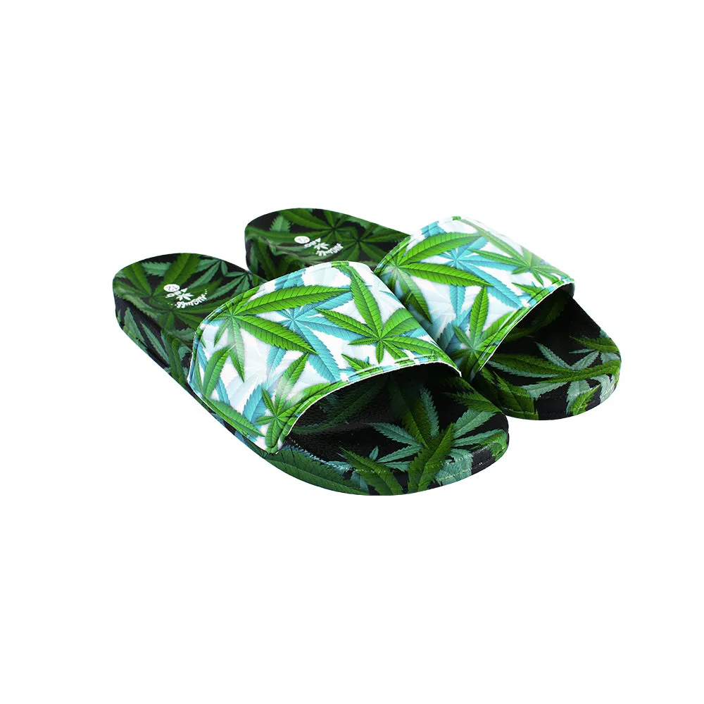 Himpy Slides - Mens Forbidden Green Moss Sandal - 1 Pair Per Pack