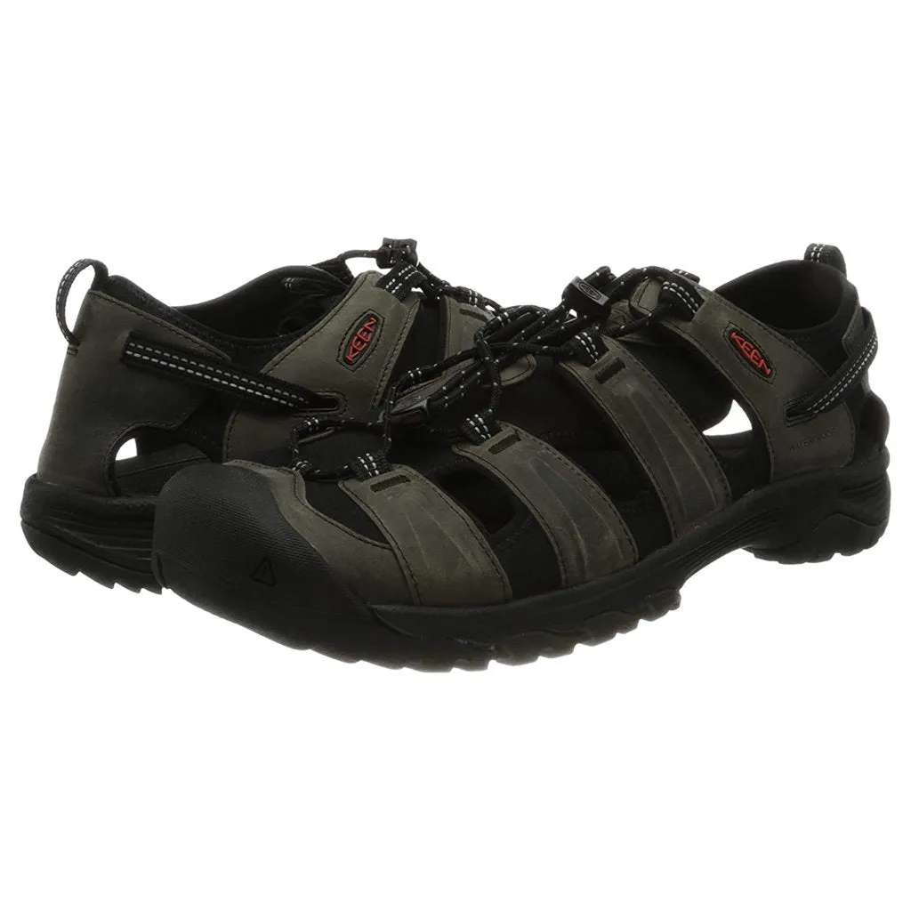 Keen Mens Sandals Targhee III Outdoor Lace-Up Leather Synthetic Textile - UK 8.5