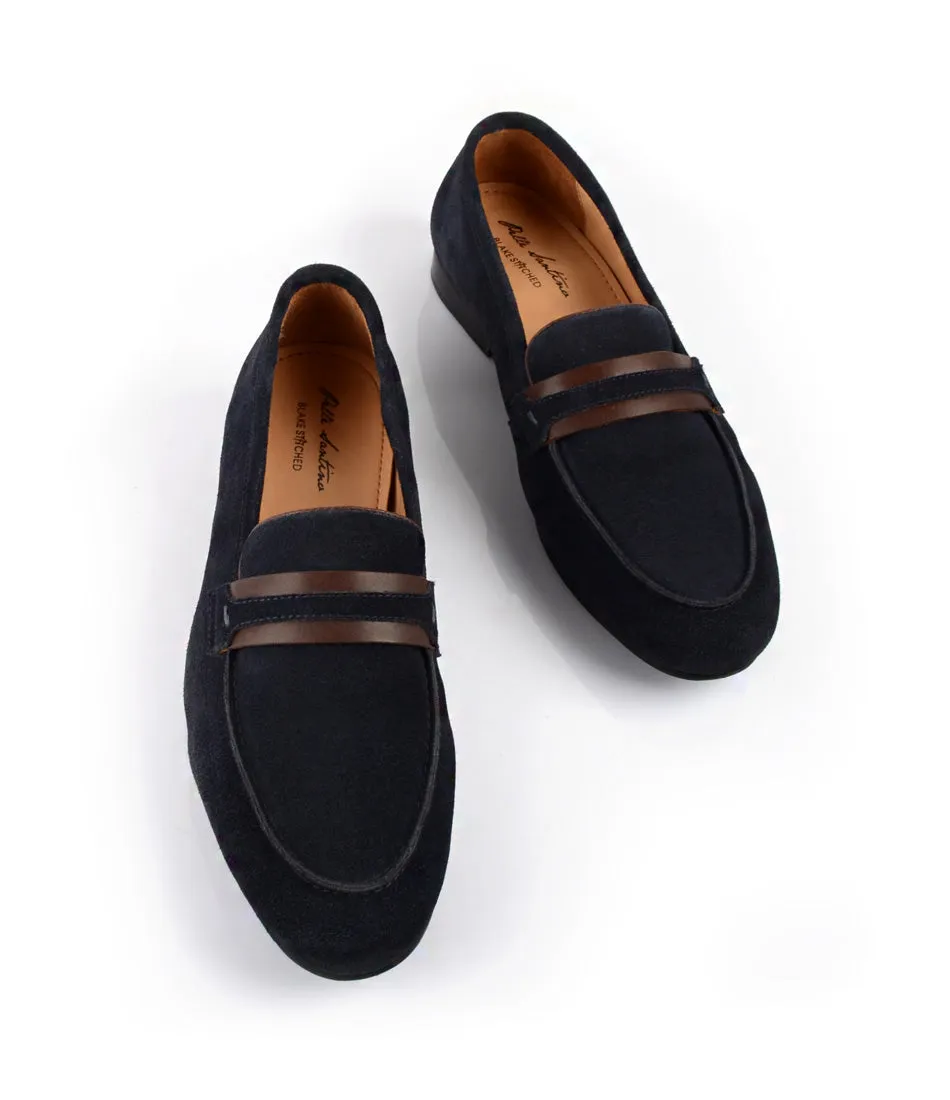 Luca Loafers - Blue Suede - Ultra Flex