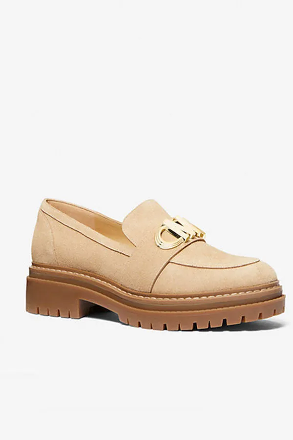 Michael Kors Suede Parker Lug Loafer