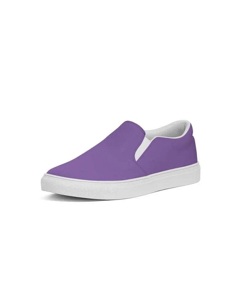 Midtone Violet Slip-On Canvas Sneakers | Women's | C60M80Y0K0