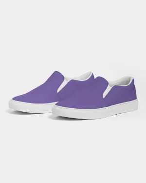 Midtone Violet Slip-On Canvas Sneakers | Women's | C70M80Y0K0