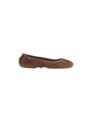 Minnie Suede Ballet Flats