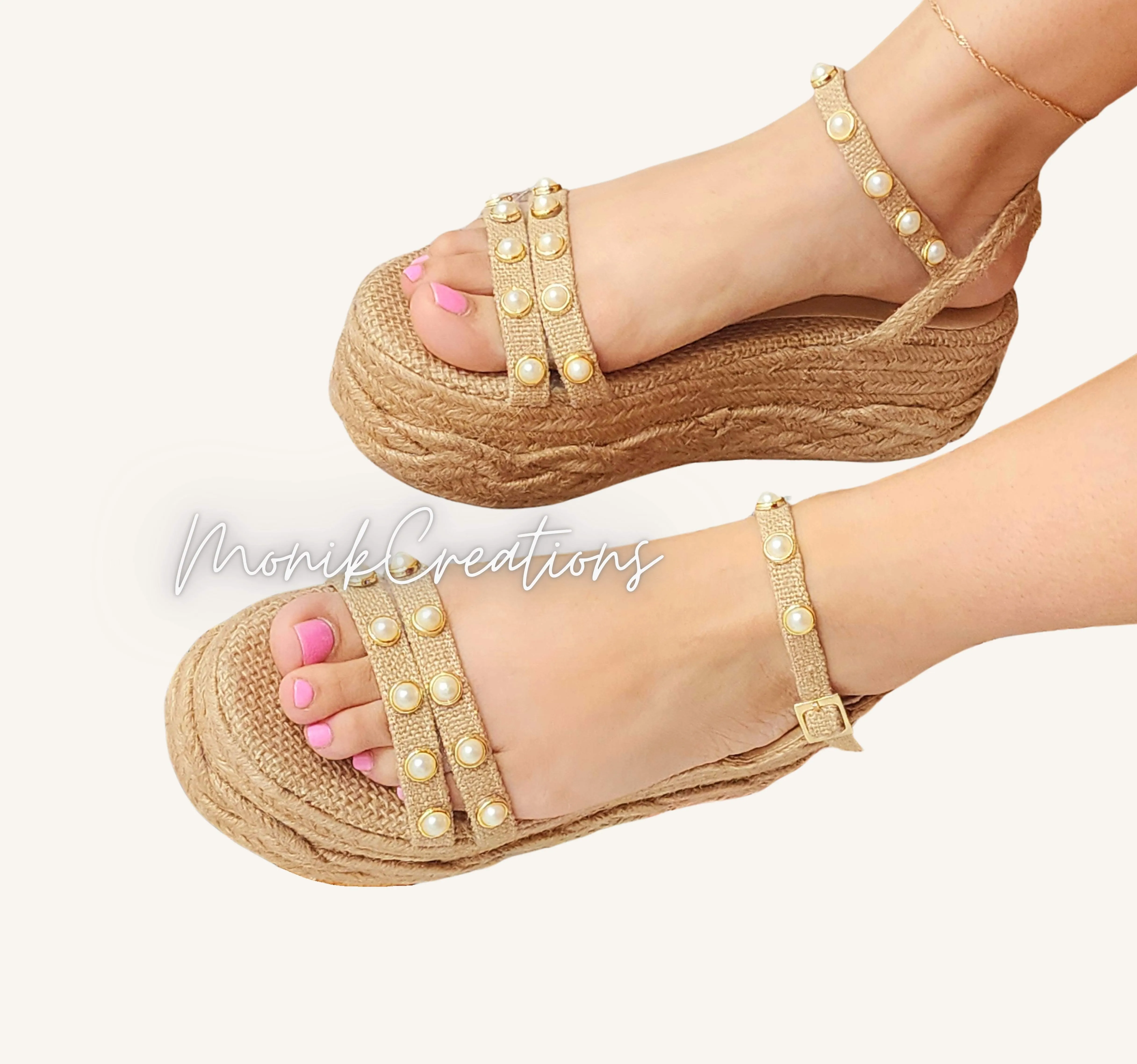 Monik Jute Braid Espadrille