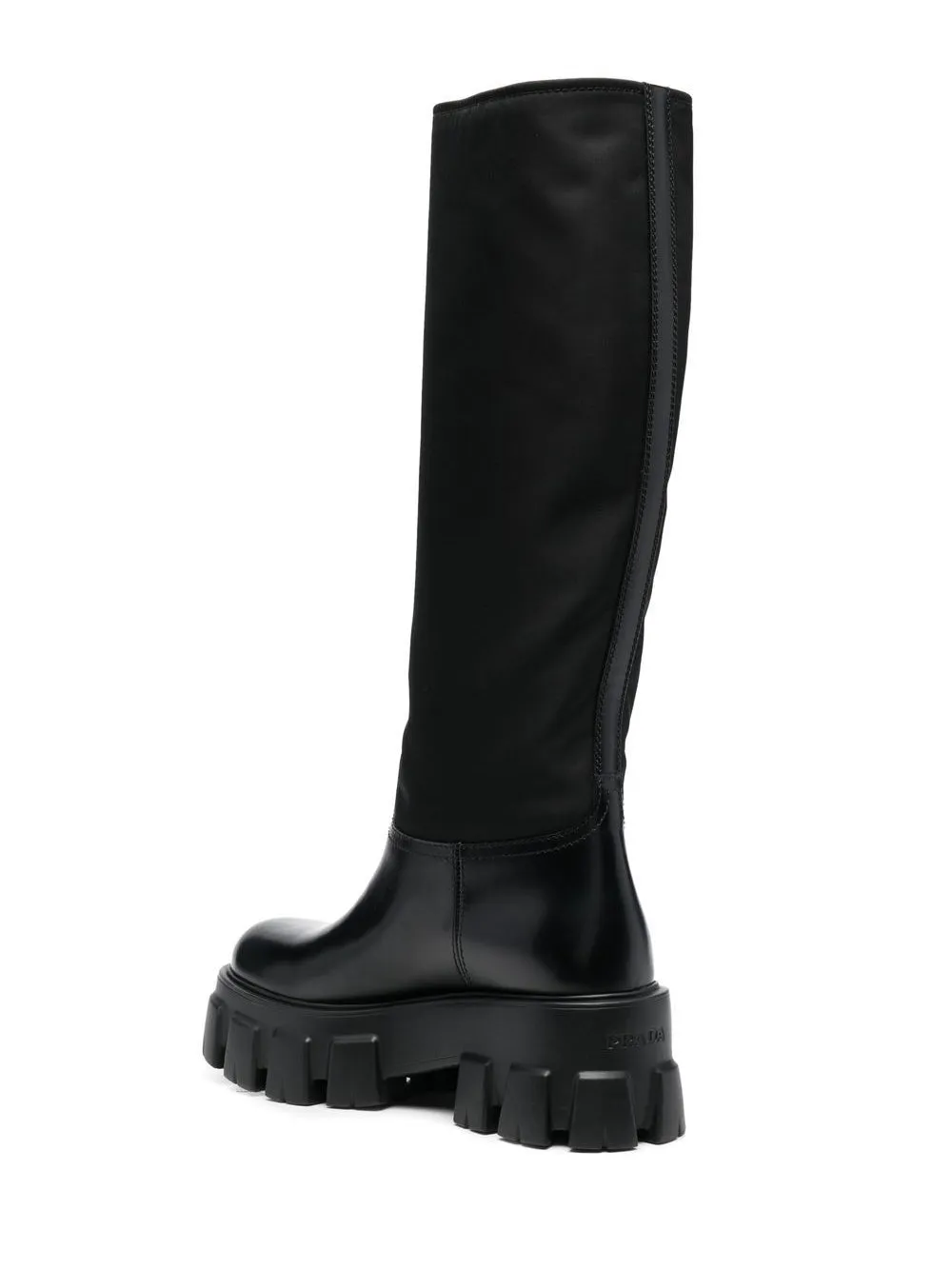 Monolith knee-length boots