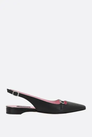 Ninon ballerinas in smooth leather