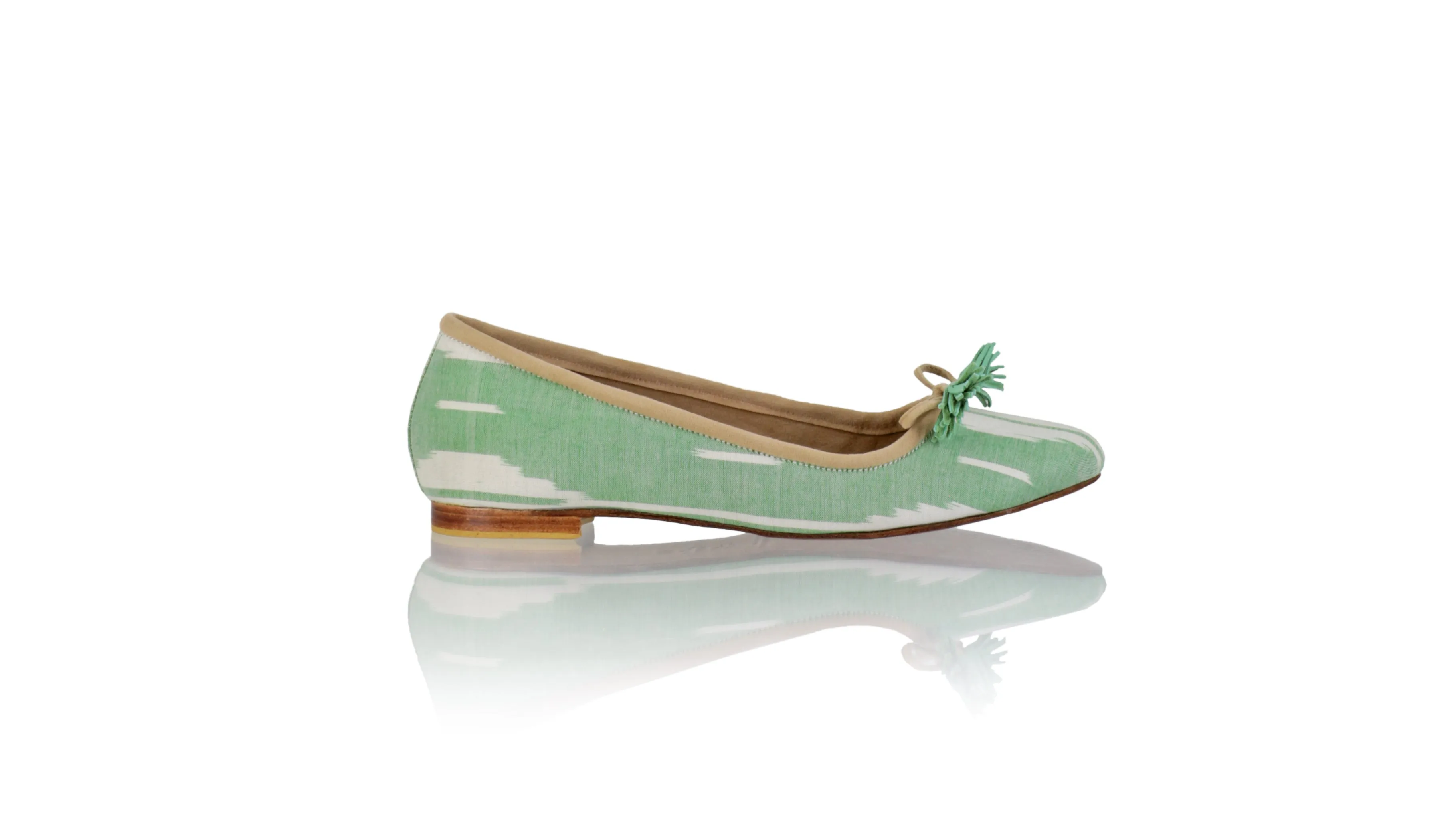 Noemi 20mm Ballet -  Green Pioni Tenun