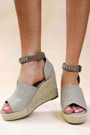 Not Rated Taupe Leif Wedge