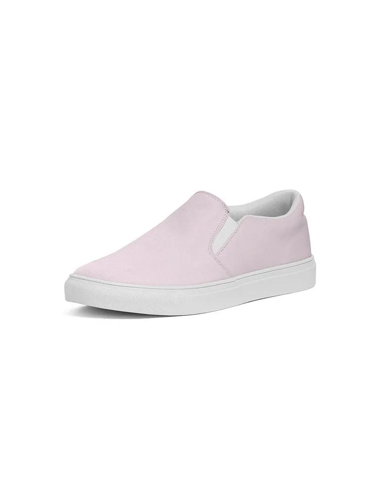 Pale Magenta Slip-On Canvas Sneakers | Women's | Bright Pale Magenta | C0M10Y0K0