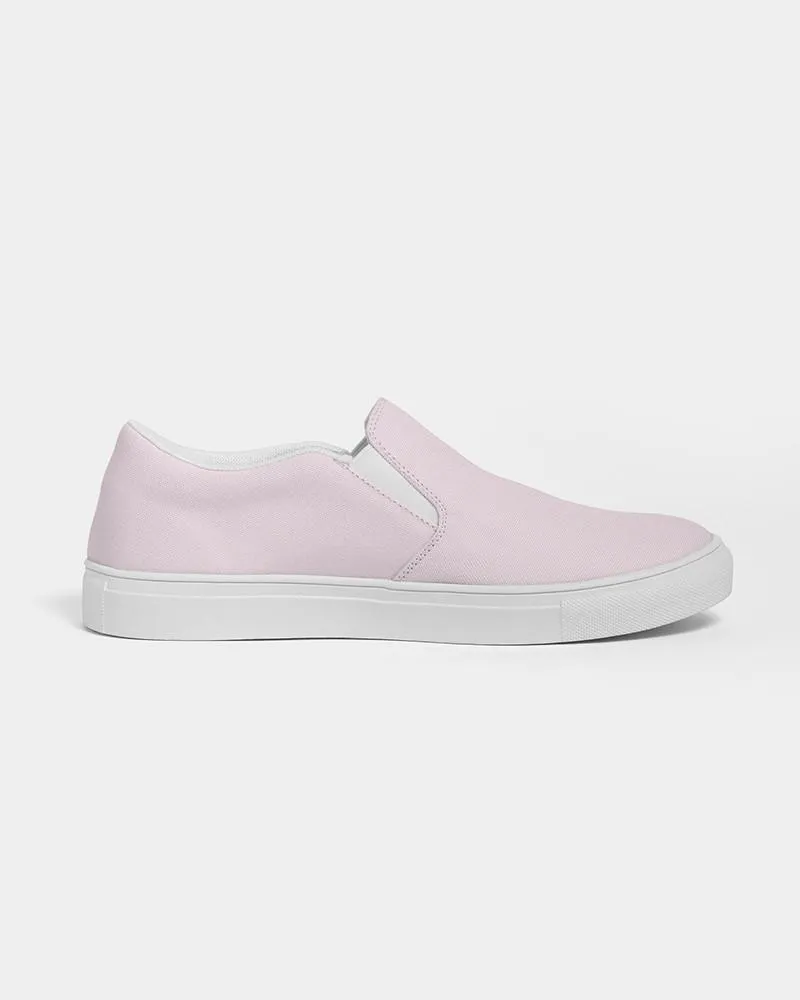 Pale Magenta Slip-On Canvas Sneakers | Women's | Bright Pale Magenta | C0M10Y0K0