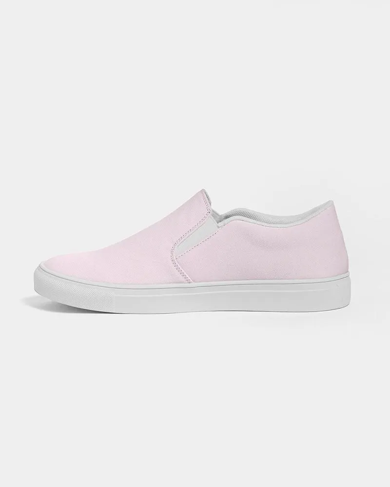 Pale Magenta Slip-On Canvas Sneakers | Women's | Bright Pale Magenta | C0M10Y0K0