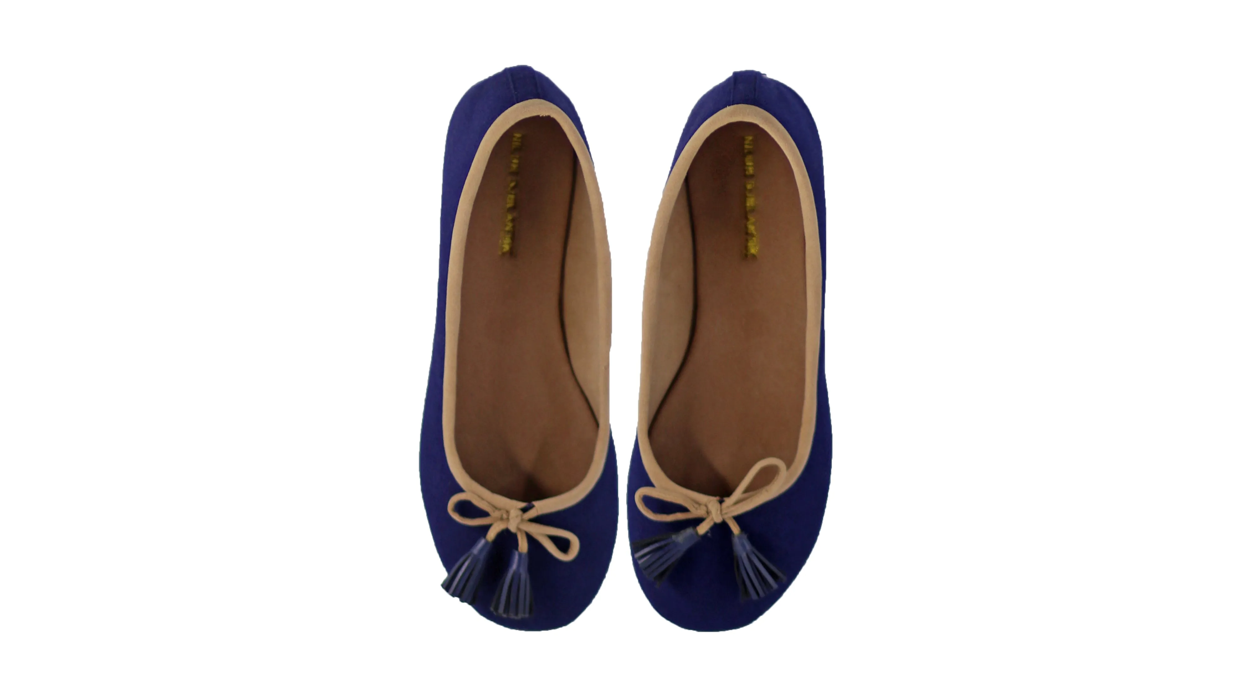 Sasha 20mm Ballet - Navy Linen