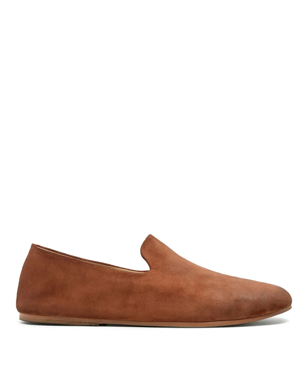 Steccoblocco Suede Loafer in Basalto