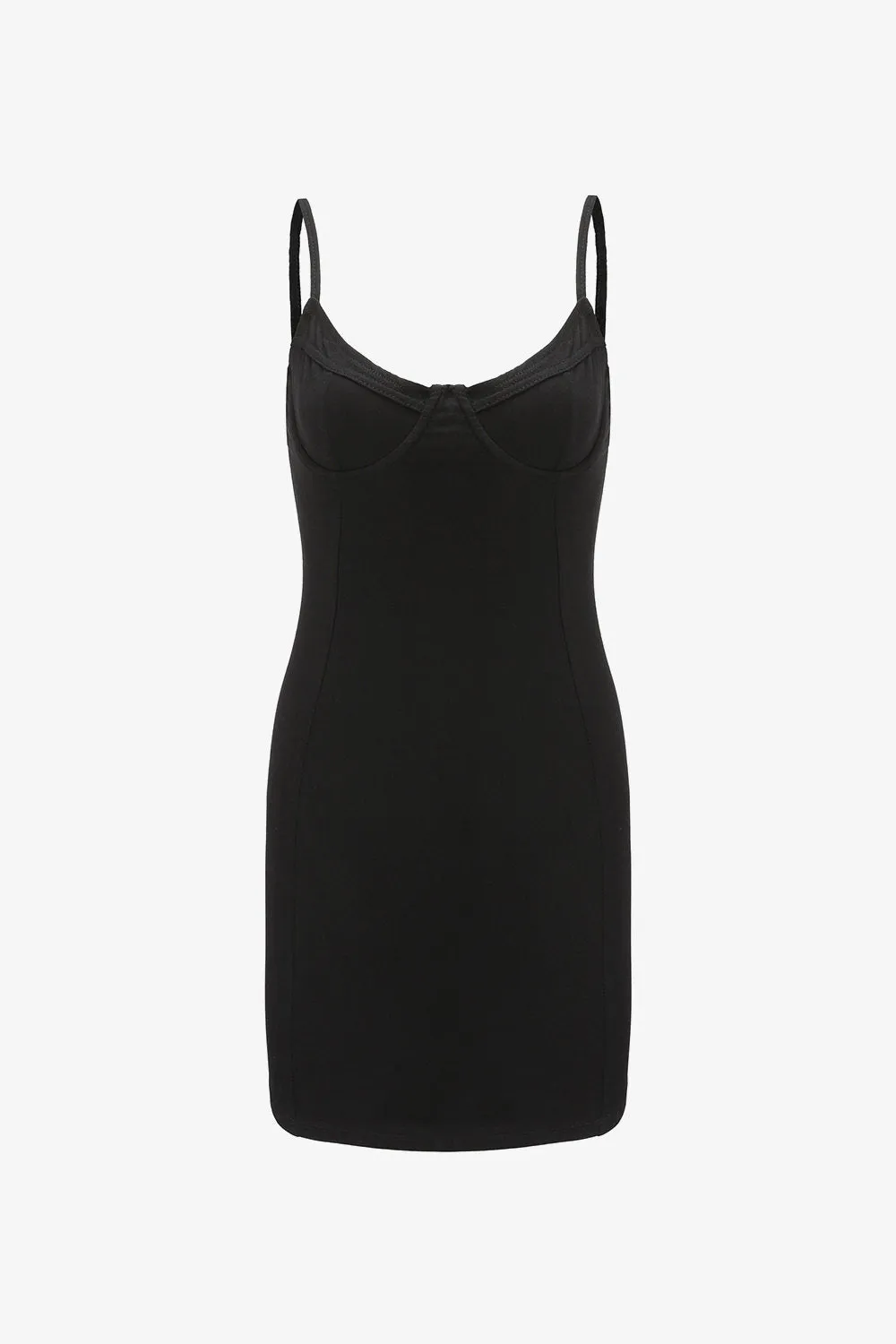 Summer Black Cami Bodycon Dress