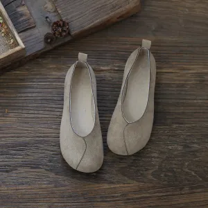 Women Retro Flat Comfortable Flats Casual Shoes