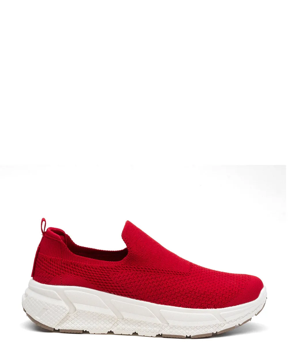 WooLLooMooLoo Woolf Red Casual Slip On Sneaker