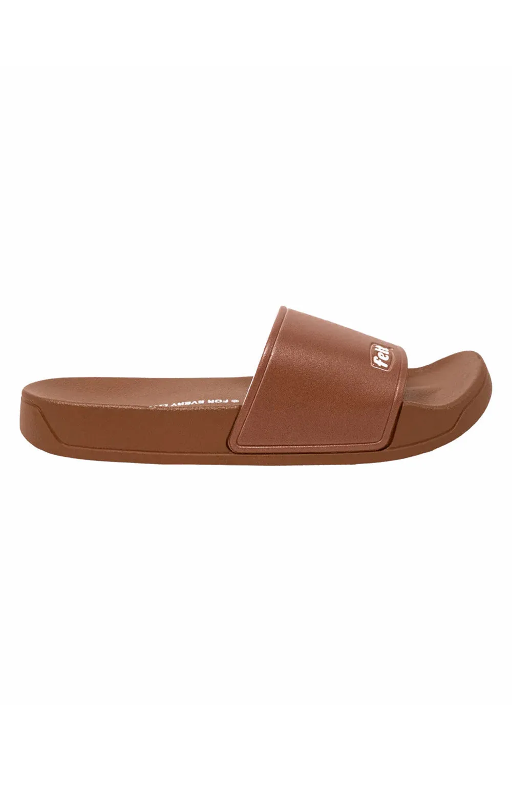 Work Wear Logo Slides - Clay Brown